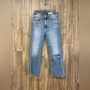 Rag and Bone Nina High Rise Shorty Flare